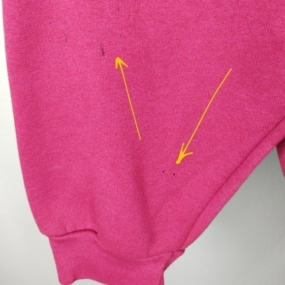 Vintage 80s 90s Women's Medium Sweatshirt Crew Neck Oversized Made In Australia - Picture 6 of 9